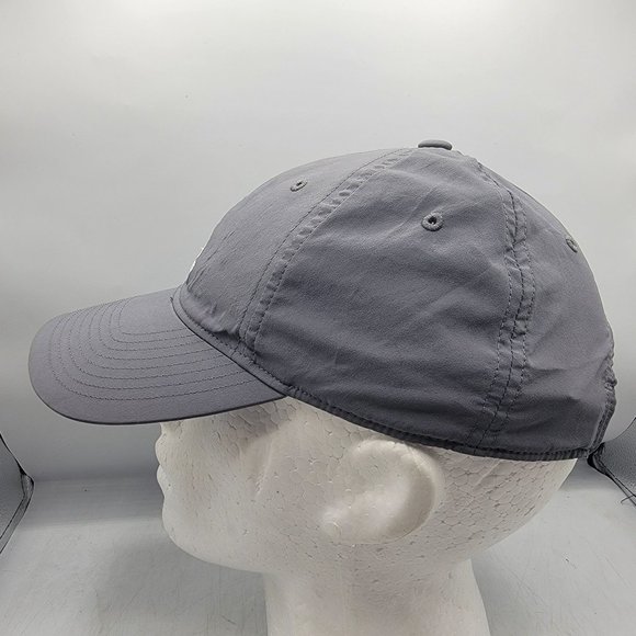 Adidas Adults Gray Athletic Hat Cap Adjustable Lightweight Comfort Outdoors - Picture 2 of 11